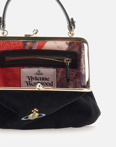 "Granny Frame Purse Velvet" 4B01000BW W00ZLN401 VIVIENNE WESTWOOD 