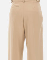 Pantaloni "Heritage Pleated" 126CPA450PL0159 SAND COURREGES