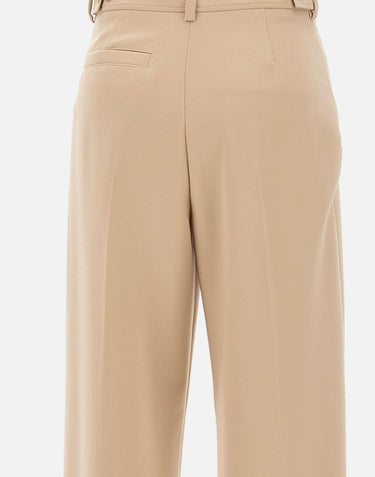 Pantaloni "Heritage Pleated" 126CPA450PL0159 SAND COURREGES