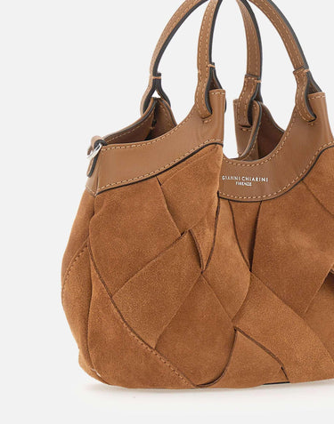 Borsa a mano "Dua" BS12348 INTCMCARAMEL GIANNI CHIARINI 