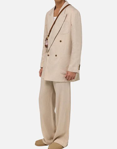 Pantaloni sartoriali gessati AMBMPA1043 271 AMIRI 