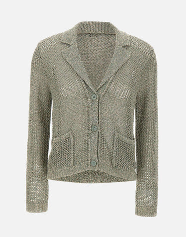 Cardigan con micro paillettes 373557 847 KANGRA 