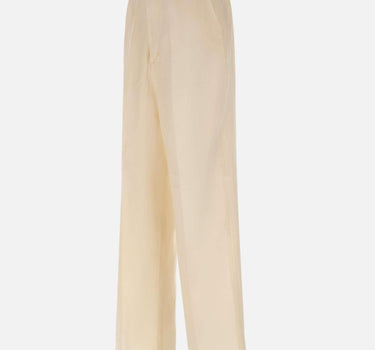 Pantaloni in misto viscosa e lino S6LAMAPA082 036 LANEUS 