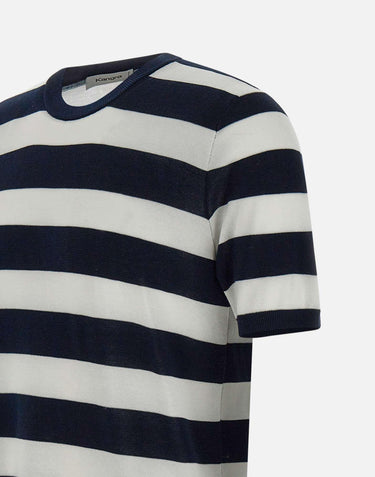 T-shirt in filato di cotone 102221 638 KANGRA 