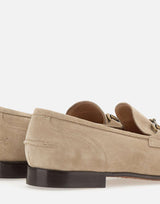 Mocassini "Vasco" in pelle scamosciata VASCO BEIGE DUCA DEGLI ABRUZZI 