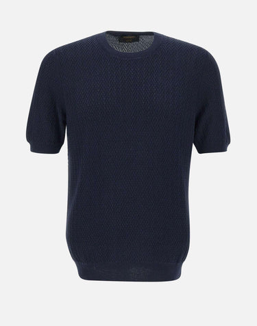 T-shirt  in maglia di cotone 57168 20616598 GRAN SASSO 