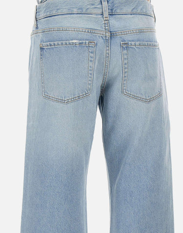 "Double waisted trousers Mankind bleach" 7N839E35 U7BHL 7 FOR ALL MANKIND