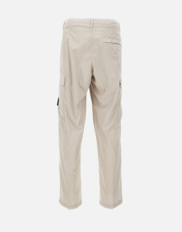 Pantalone in tela di cotone stretch "Paracadute" 3100043S0003 V0061 STONE ISLAND 