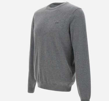 Maglia  "Solid" in cotone e lana K44101 47 SUN68 