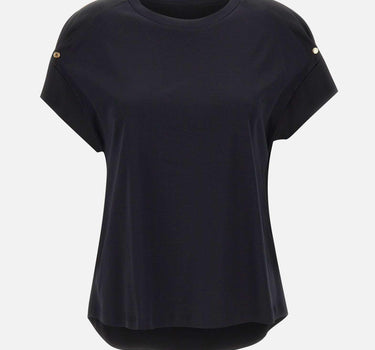T-shirt con dettaglio gioiello G066Z100589N 033 ELENA MIRO' 