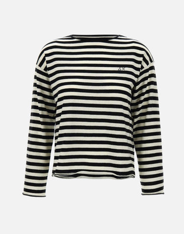 Maglia in cotone e lana K44215 1131 SUN68 