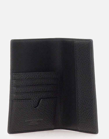 Cover per passaporto in pelle PFW18295 GRNCRVNERO GIANNI CHIARINI 