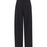 Pantaloni "Eugenie" 1425WTR006632C BLACK VICTORIA BECKHAM 