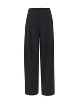 Pantaloni "Eugenie" 1425WTR006632C BLACK VICTORIA BECKHAM 