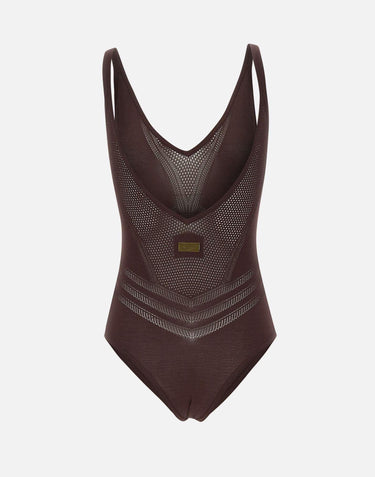 Body in maglia traforata BK80W61E2 644 ELISABETTA FRANCHI 