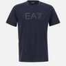 T-shirt "Visibility" in jersey stretch di cotone 7M000899 AF10373UB102 EA7 