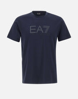 T-shirt "Visibility" in jersey stretch di cotone 7M000899 AF10373UB102 EA7 