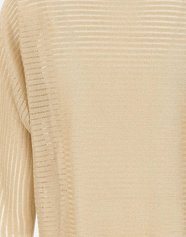 Maglia semi trasparente a righe CF5103MS015 A4356 LIU-JO 