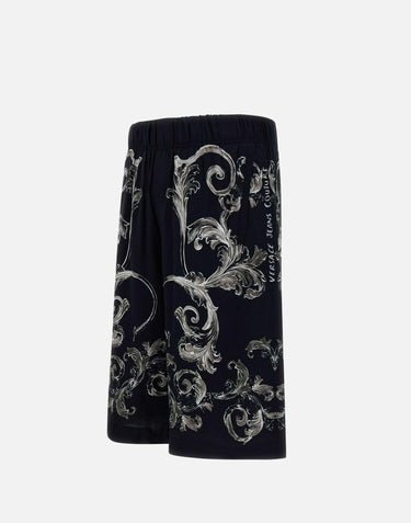 Bermuda "Outline" fantasia baroque 78GAD10B NS626899 VERSACE JEANS COUTURE 
