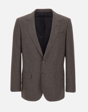Blazer slim fit in misto lana 50563579 208 BOSS 