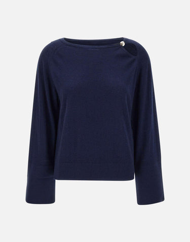 Maglia in lana e cashmere CA5103MA63O X0234 LIU-JO 