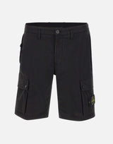 Bermuda in twill di cotone biologico stretch L100019S0A10 V0029 STONE ISLAND 