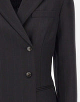 "Sailor Wool Fitted Blazer" 5747244 001 HERSKIND 