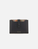 "Credit Card Holder With Signature Stripe Pull Out" M1A6751CMULTI 79 PAUL SMITH 