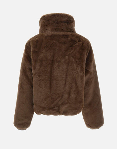 Giacca reversibile in pelliccia animal free D31352W FURY2140038 SAVE THE DUCK 