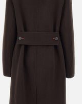 "Double faced overcoat" 1325WCT006440A DKCHOC VICTORIA BECKHAM 