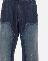 Jeans ampi con strappi SH0LA0049 M30055967 MM6 MAISON MARGIELA 