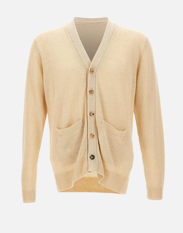 Cardigan in misto lino CB1MLT LC7R030 FILIPPO DE LAURENTIIS 