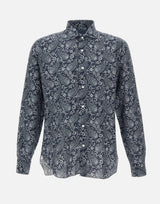 Camicia con stampa paisley LIU02P0154055U 0001 BARBA 
