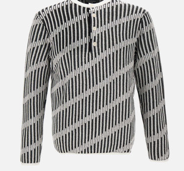 Maglia in lana e viscosa EM003517 AF19553FC005 EMPORIO ARMANI 