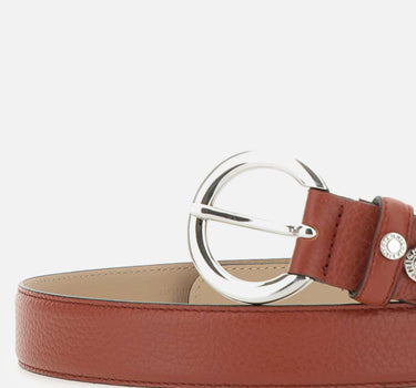 Cintura in pelle CN9903707 GRNBRICKRED GIANNI CHIARINI 