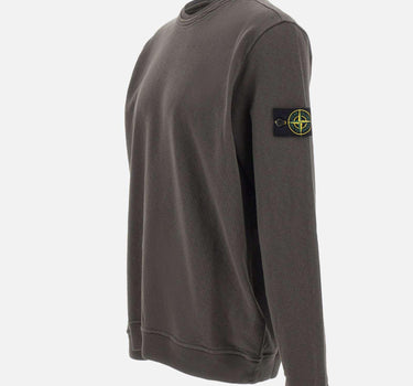 Felpa malfilé effetto "old" 6100034S0060 V0165 STONE ISLAND 