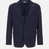 Blazer in misto lana con micro texture 4032G2034 26312289 MANUEL RITZ 