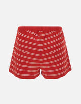 Shorts a righe con logo SH071710326RE33 RUBY SPORTY & RICH 