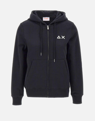"Hoodie zip basic" F45202 11 SUN68 