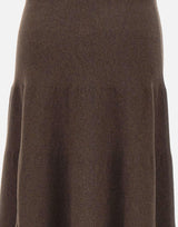 Gonna "Ermes" in lana e cashmere 2523306032200 012 MARELLA 