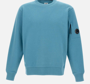 "Diagonal raised fleece sweatshirt" 19CMSS713A 005086W815 C.P. COMPANY 
