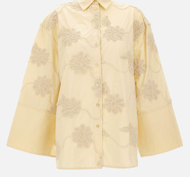 Camicia oversize con ricamo floreale 115558 1366 ROTATE BIRGER CHRISTENSEN 