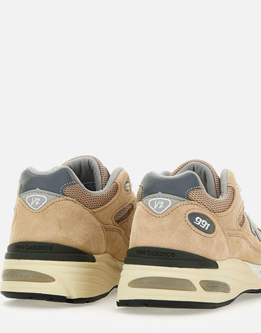 Sneakers "Made in uk u991v2" U991BE2 BEIGE NEW BALANCE 