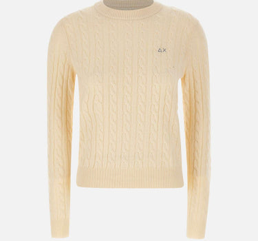 Maglia in lana, viscosa e cashmere K44247 31 SUN68 