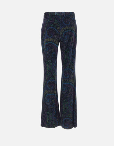 Pantaloni in velluto WREA0033 99SAEE3X0887 ETRO 