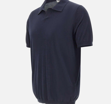 Polo in misto seta e cotone 300423 038 KANGRA 