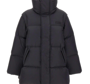 Piumino in nylon con maniche staccabili S52AM0370 M36018900 MM6 MAISON MARGIELA 