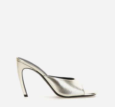 Mule "Betta" silver 260WSH00886 LBT112AA002 THE ATTICO 