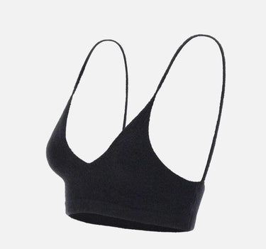 Crop top in misto cashmere F5LAWOKA013 110 LANEUS 