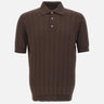 Polo in crepe di cotone PL1MC CR14C190 FILIPPO DE LAURENTIIS